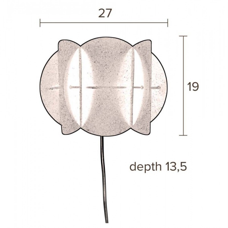 Aplique pared Corridor Dutchbone | Esturri