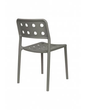 silla exterior apilable sierra | esturri mobiliario
