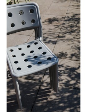 silla exterior apilable sierra | esturri mobiliario