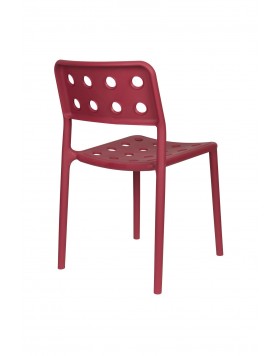 silla exterior apilable sierra | esturri mobiliario