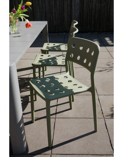 silla exterior apilable sierra | esturri mobiliario