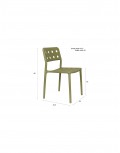 Silla Exterior Sierra ( Apilable )