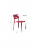 Silla Exterior Sierra ( Apilable )