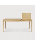 Mesa comedor Bok ext. roble macizo