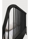 Cama Spindle Roble Negro