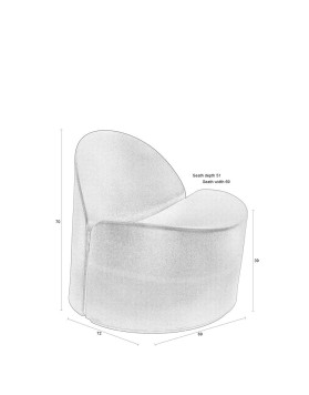 Sillón de exterior Bloom | Esturri