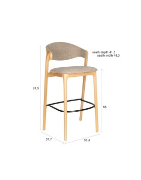Taburete Babington | Esturri