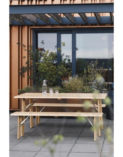 Set Plegable de Jardín Avenue de Madera de Pino | Esturri
